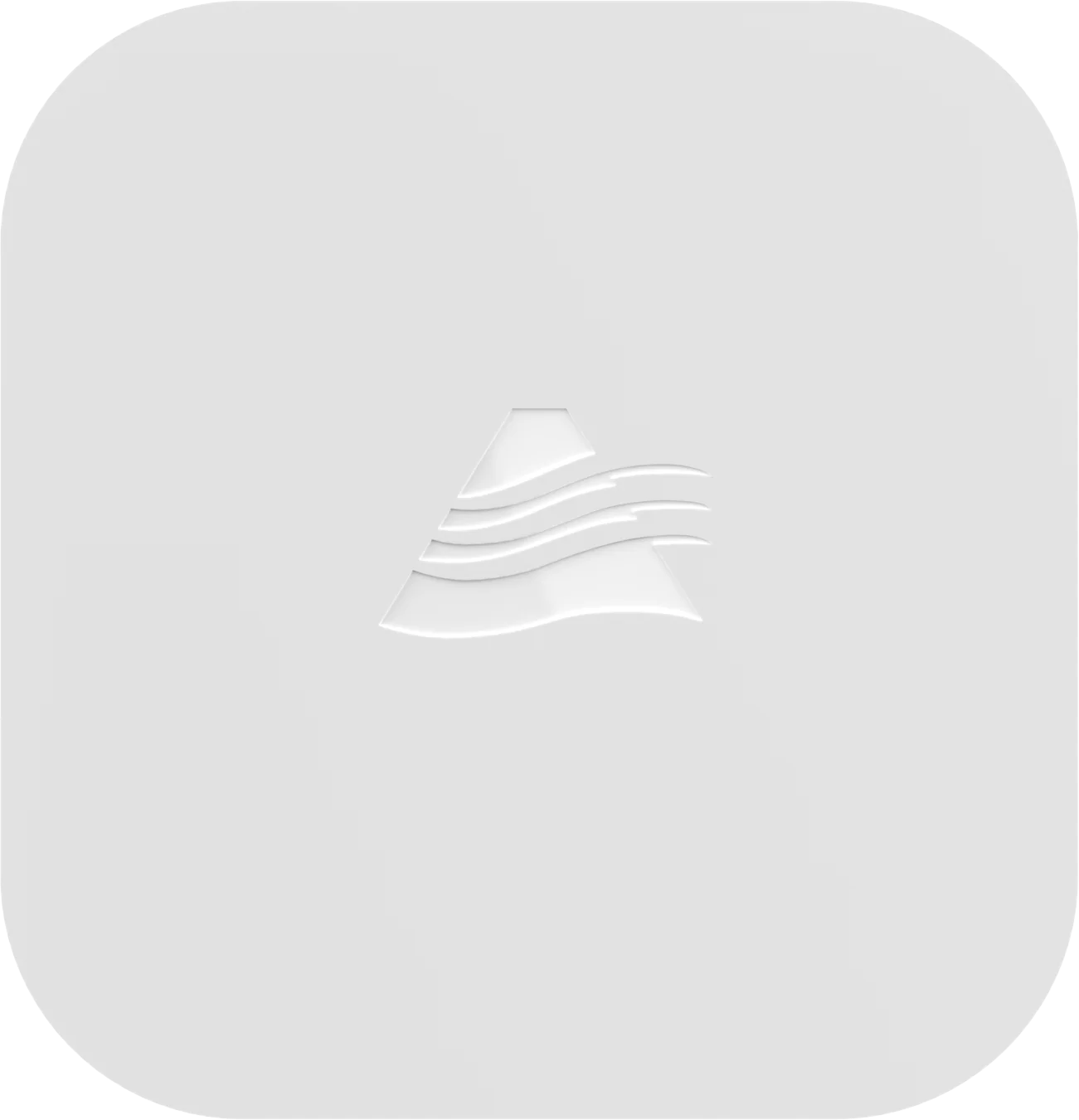ActronAir NEO zone sensor, a small square wall sensor